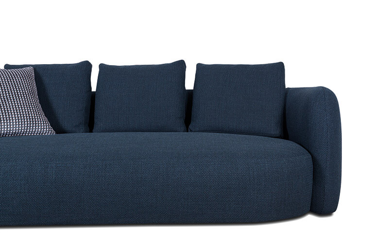 Detail of the sofa