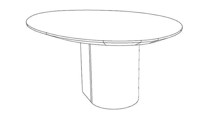 Dakry A 020 Low table / size 86 cm X 69 cm X 40 cm  - al2
