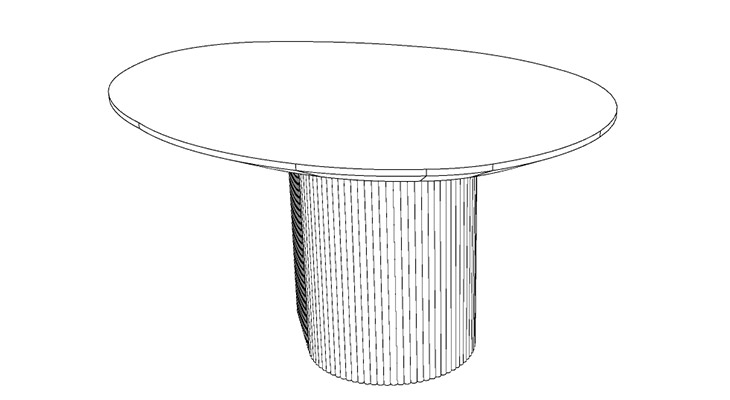 Dakry B 020 Low table / size 86 cm X 69 cm X 40 cm - al2