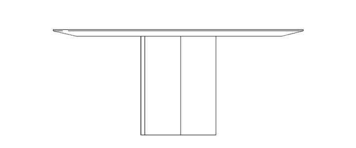 Dakry AR 001 Table / size ø180 cm X 73 cm  - al2