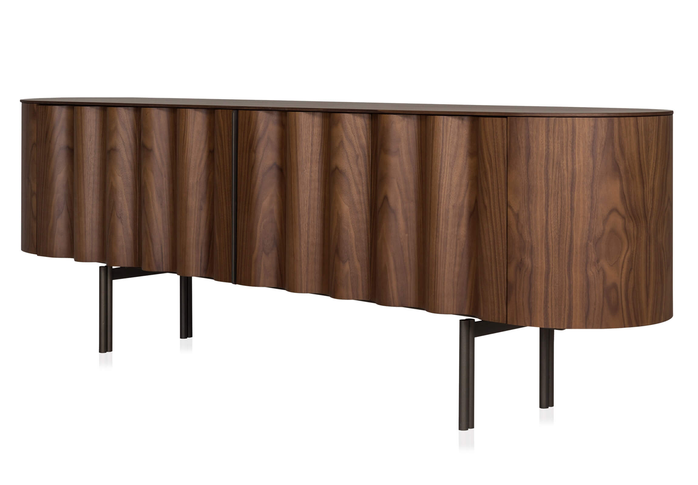 El-it sideboard in total walnut wood. al2