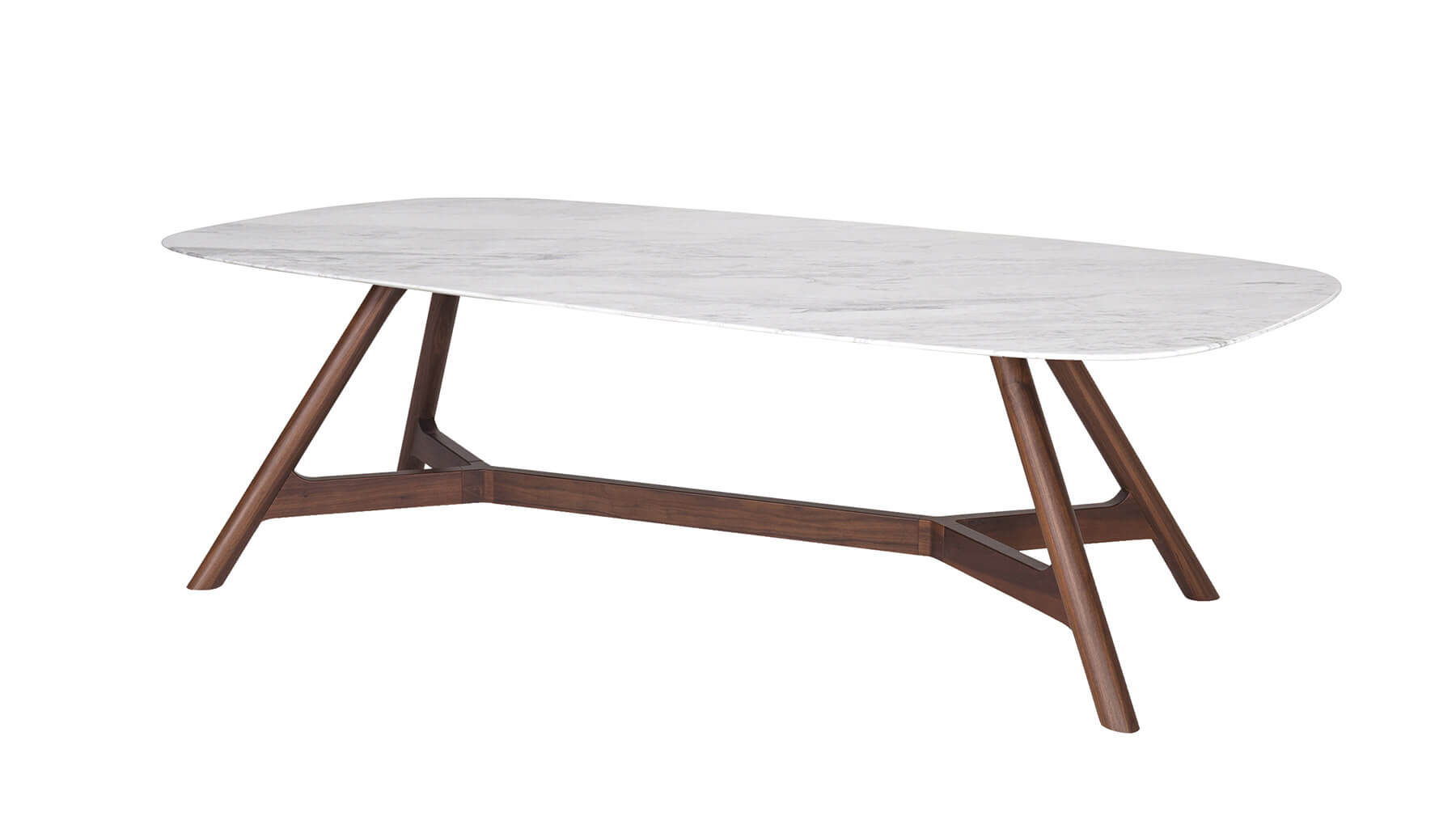 Kahal C fm 001 dining table with marble on top
