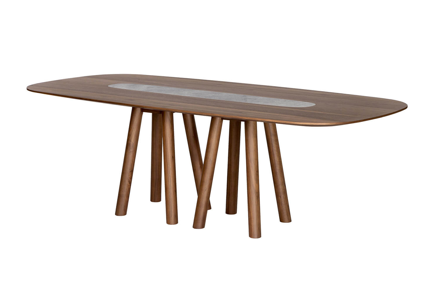 Mos-i-iko e wcer table with top in wood and ceramic
