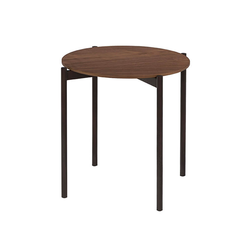 O-rizon b 015 side table in walnut top